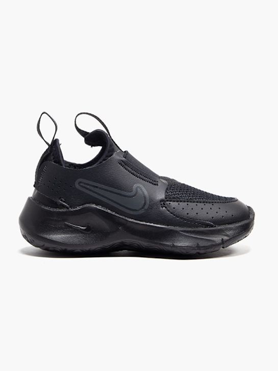 nike flex runner 3 slip-on entrenador negro deichmann