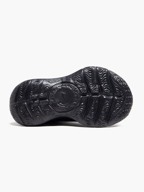 nike flex runner 3 slip-on entrenador negro deichmann
