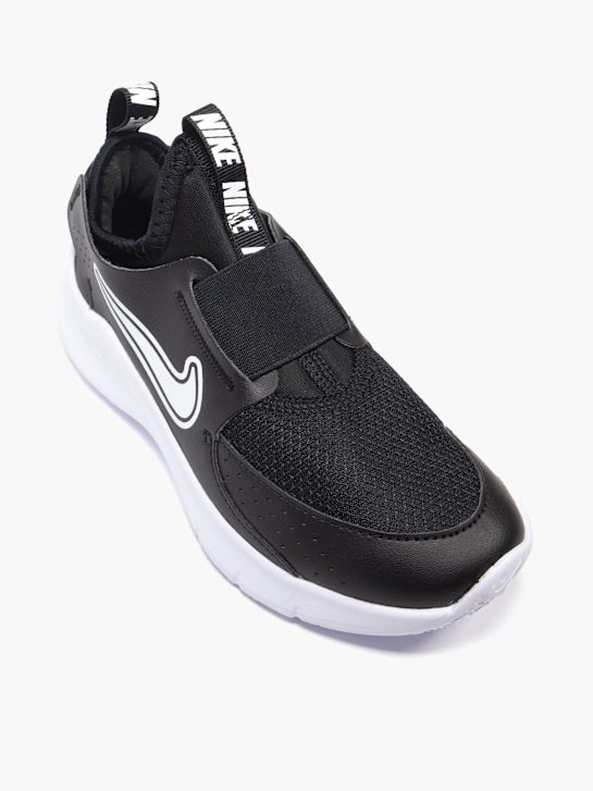nike flex runner 3 slip-on entrenador negro deichmann