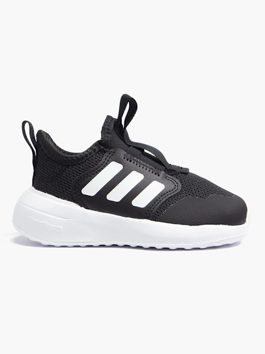adidas tensaur comodidad ac i slip-on entrenador negro deichmann