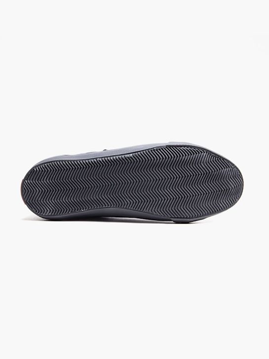 kickers de la escuela de zapatos entrenador negro deichmann