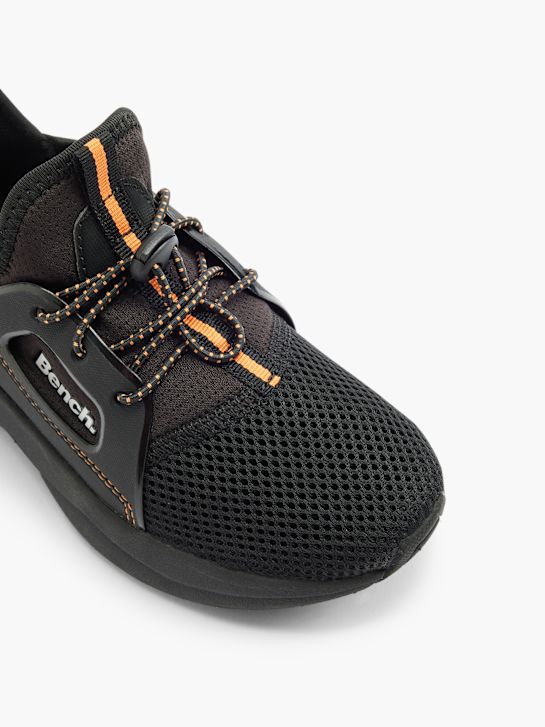 banco de entrenador negro deichmann