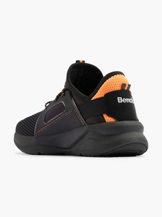 banco de entrenador negro deichmann