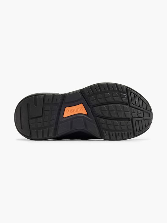banco de entrenador negro deichmann