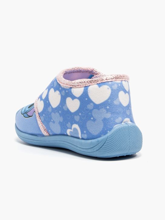 puntada de cerrado en la parte posterior zapatilla azul deichmann