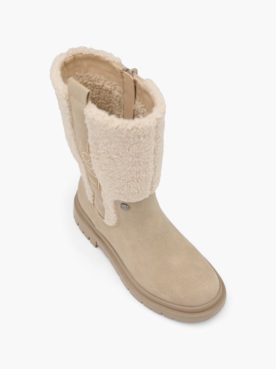 esprit altura de la rodilla de arranque beige deichmann