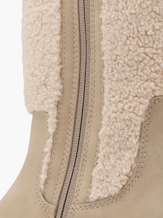 esprit altura de la rodilla de arranque beige deichmann