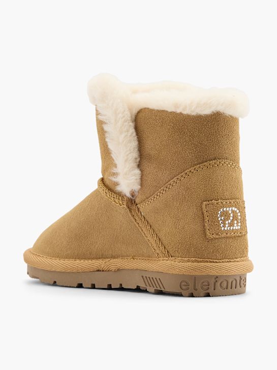 elefanten diola botas de invierno beige deichmann