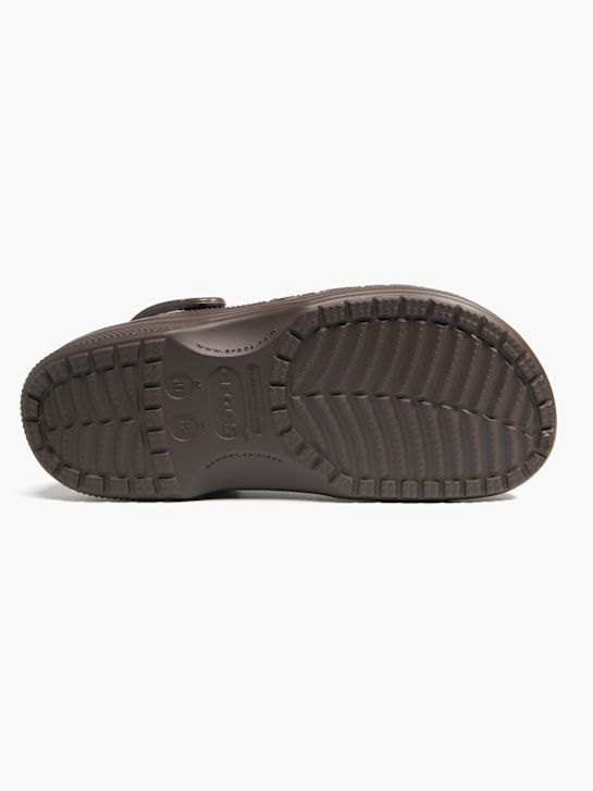 crocs baya forrado obstruir marrón deichmann