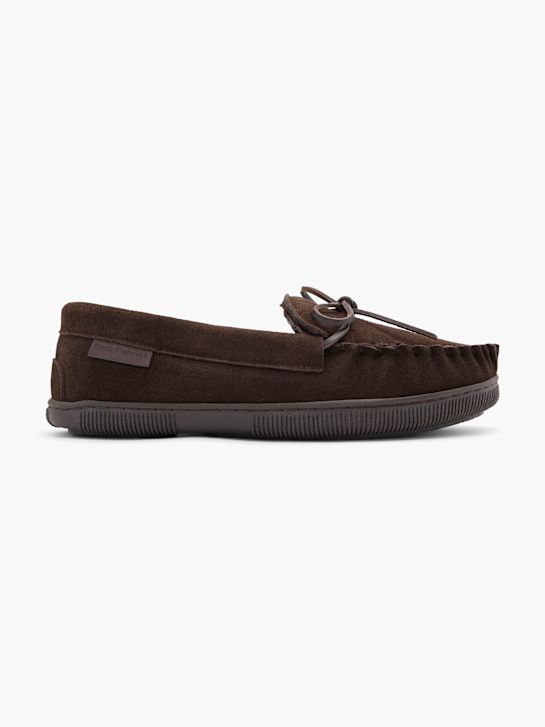 hush puppies cerrado en la parte posterior zapatilla marrón deichmann