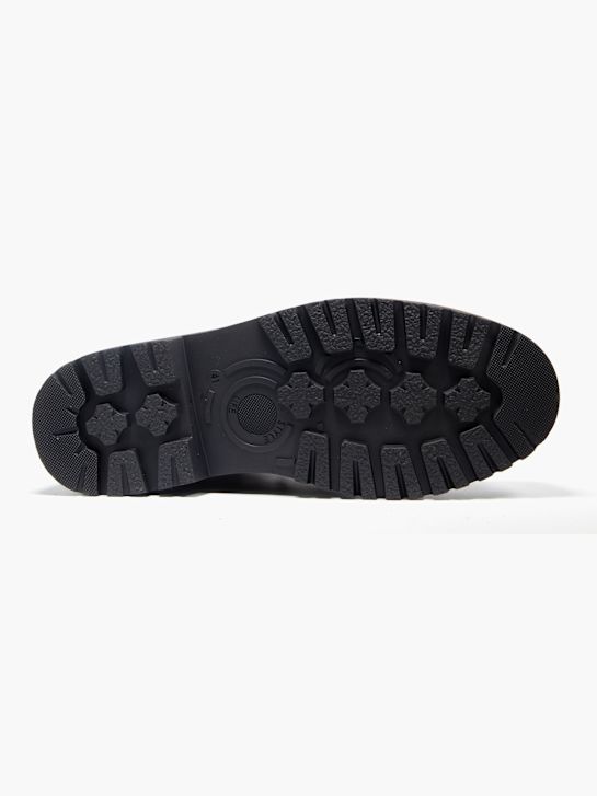 soy de zapato de cordones de arranque negro deichmann