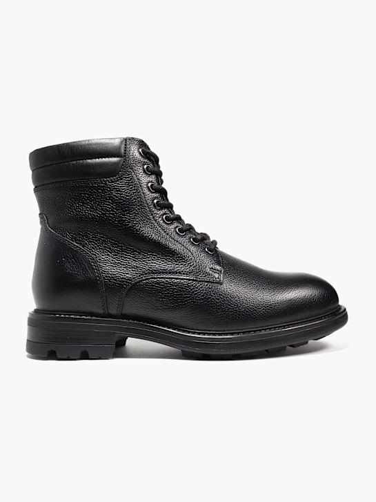 soy de zapato de cordones de arranque negro deichmann