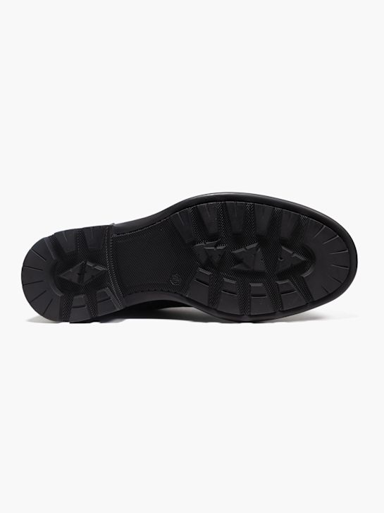soy de zapato de cordones de arranque negro deichmann