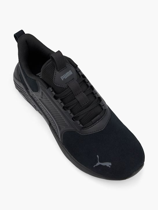 puma x-cell nova fs gamuza slip-on entrenador negro deichmann