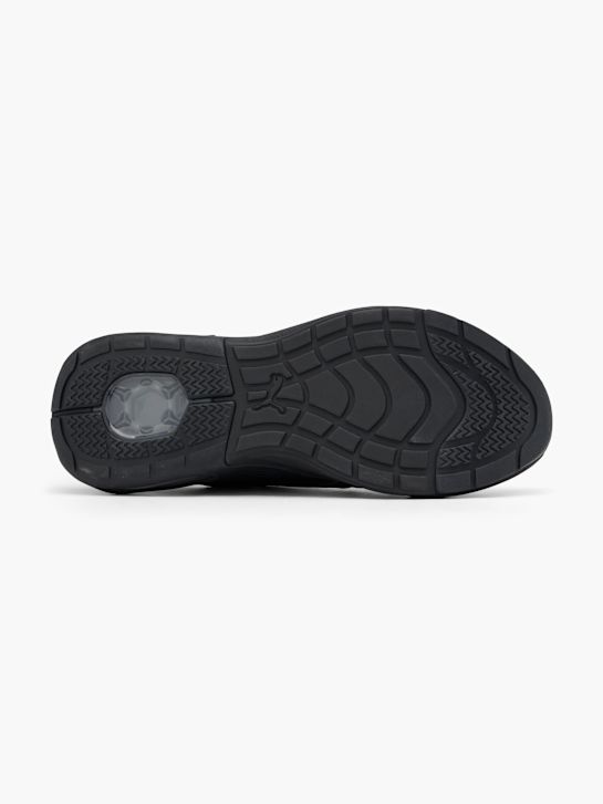 puma x-cell nova fs gamuza slip-on entrenador negro deichmann