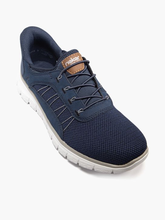 rieker slip-on entrenador azul deichmann