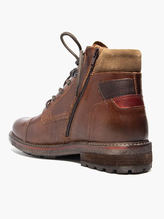 soy de zapato de cordones de arranque de cognac deichmann