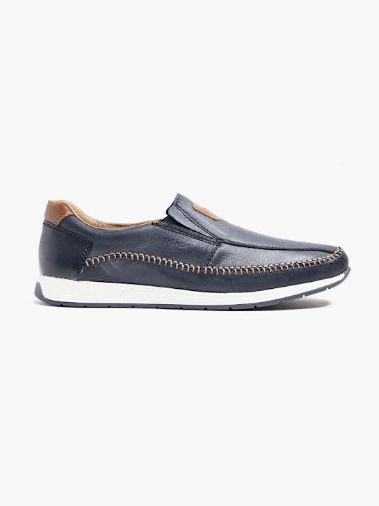 rieker bajo zapato azul deichmann
