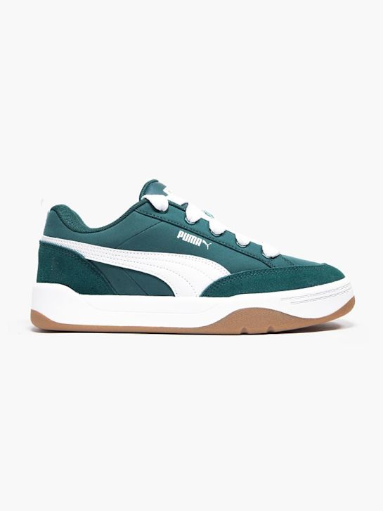 puma parque de estilo de vida de la calle entrenador verde deichmann