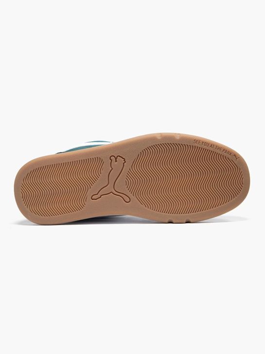 puma parque de estilo de vida de la calle entrenador verde deichmann