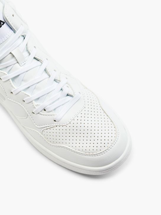 la fila superior de entrenador blanco deichmann