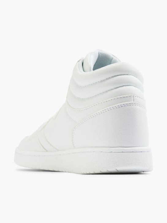la fila superior de entrenador blanco deichmann