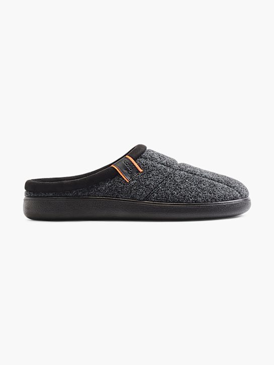 casa mia casa zapatillas negro deichmann