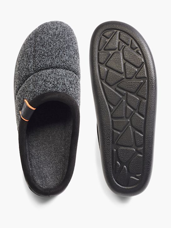 casa mia casa zapatillas negro deichmann