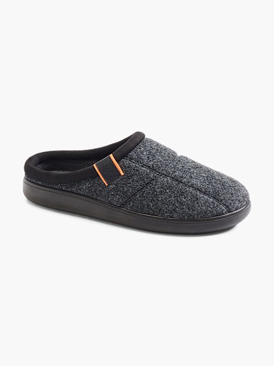 casa mia casa zapatillas negro deichmann
