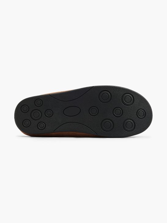 casa mia casa zapatillas marrón deichmann
