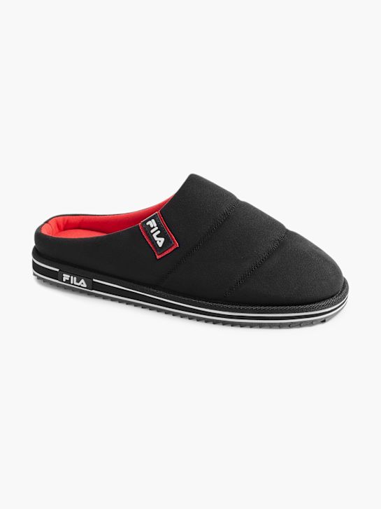 la fila de la casa de zapatillas negro deichmann