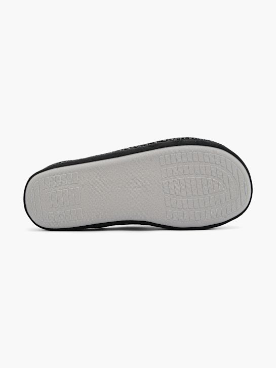 casa mia casa zapatillas negro deichmann