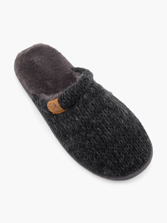 casa mia casa zapatillas gris deichmann