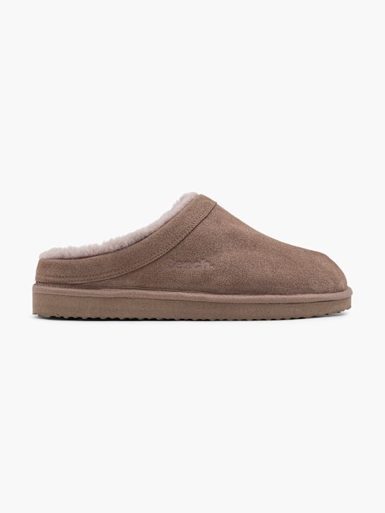banco de la casa de zapatillas marrón deichmann