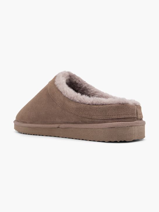 banco de la casa de zapatillas marrón deichmann