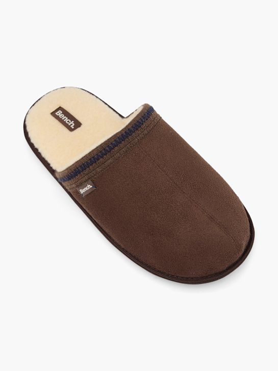 banco de la casa de zapatillas marrón deichmann