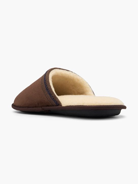 banco de la casa de zapatillas marrón deichmann