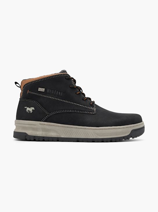 mustang cordones de arranque negro deichmann