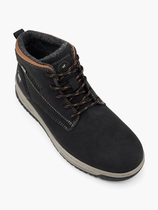 mustang cordones de arranque negro deichmann