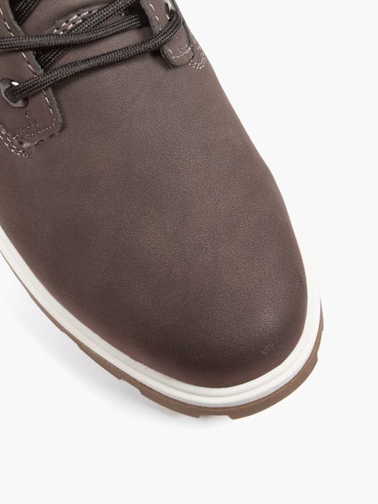 soy de zapato de cordones de arranque marrón deichmann