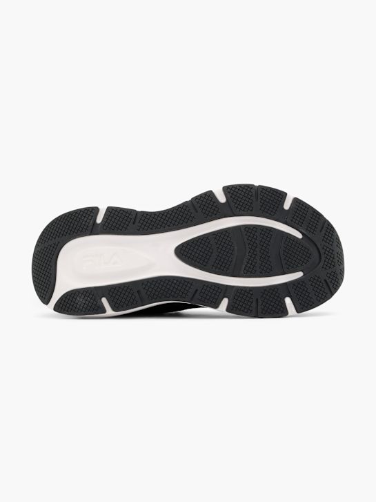 la fila de zapatillas negro deichmann