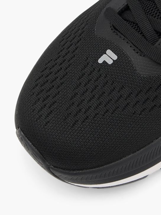la fila de zapatillas negro deichmann
