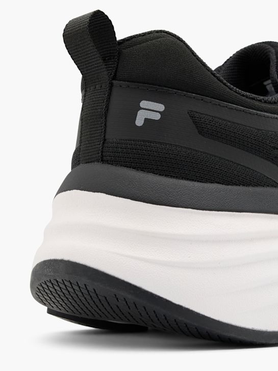 la fila de zapatillas negro deichmann