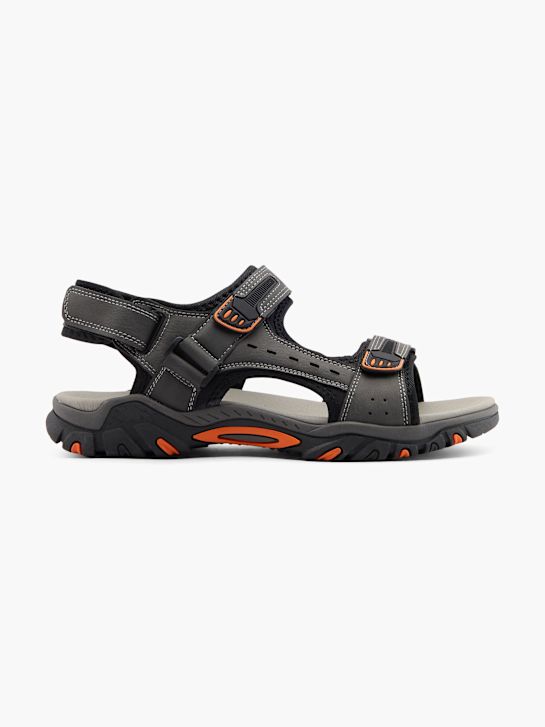 memphis uno de sandalias gris deichmann