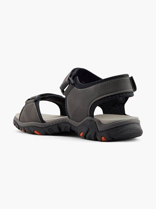 memphis uno de sandalias gris deichmann