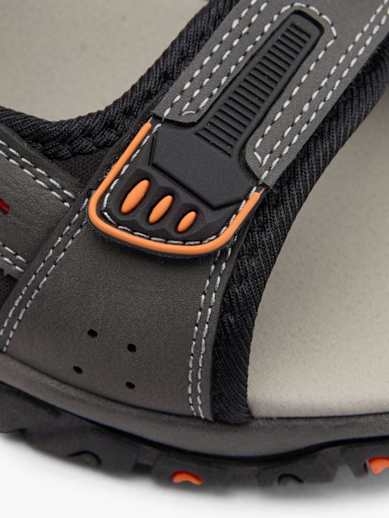 memphis uno de sandalias gris deichmann