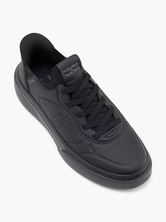 skechers snoop un rápido ajuste entrenador negro deichmann