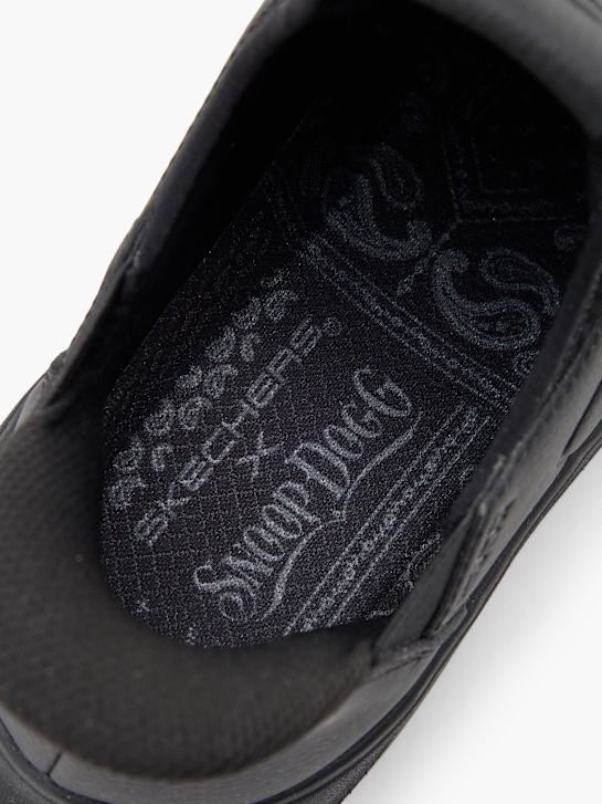 skechers snoop un rápido ajuste entrenador negro deichmann