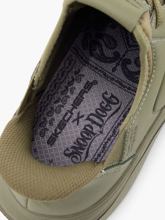 skechers snoop un rápido ajuste entrenador de oliva deichmann