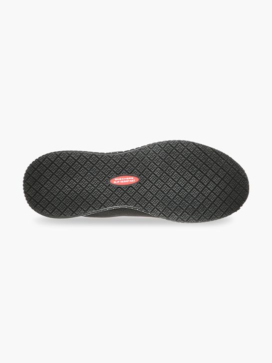 skechers entrenador de trabajo en negro deichmann